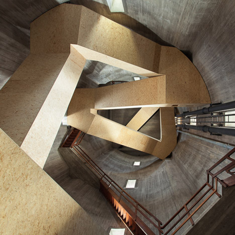 Zecc Architecten transforms an old water tower into a parkland observation point