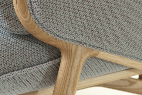Stanley Sofa by Luca Nichetto detail
