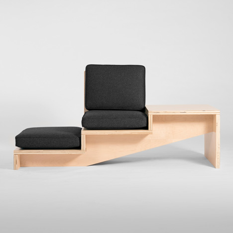 Steps bench by Geof Ramsey