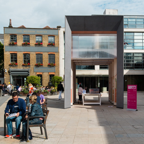 Studio Weave Smith pavilion Clerkenwell Design Week