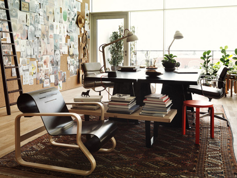 Studioilse VitraHaus loft with Vitra and Artek furniture