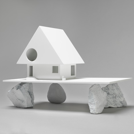 TAF imagines an impossible house with posters for Paper Collective