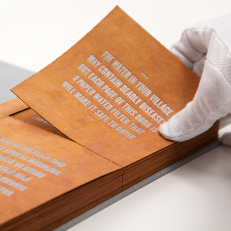 The Drinkable Book by Brian Gartside
