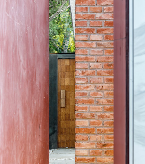 The Forbidden City Red-Wall Teahouse by Cutscape Architecture