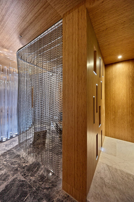 The Forbidden City Red-Wall Teahouse by Cutscape Architecture