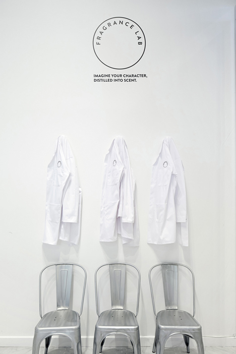 The Fragrance Lab at Selfridges in London