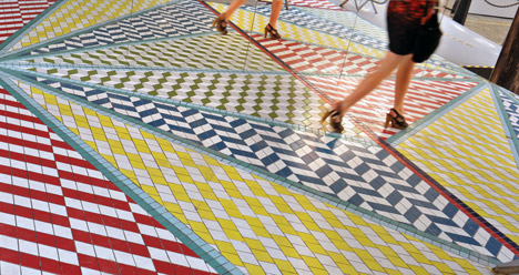 Tile Mile by Russ + Henshaw at Clerkenwell Design Week