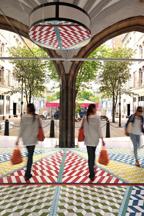 Tile Mile by Russ + Henshaw at Clerkenwell Design Week