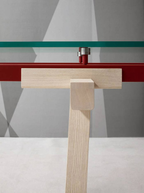 Tracks Extendable Table by Alain Gilles for Bonaldo