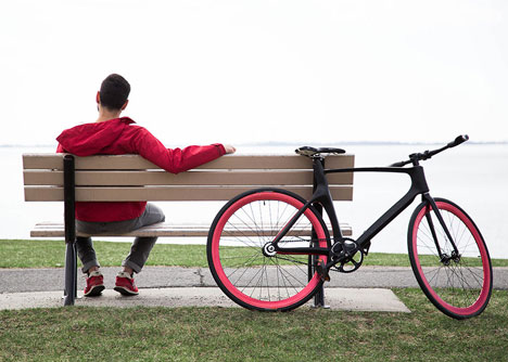 Valour carbon fibre bicycle by Vanhawks_dezeen_6
