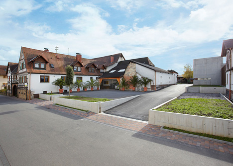 Wine Press Hall by Burkhard Architekten