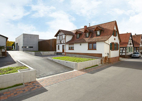 Wine Press Hall by Burkhard Architekten