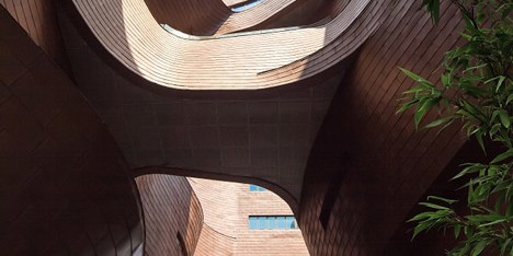 Aedas creates cavernous hollow inside Xi’an Jiaotong-Liverpool University building
