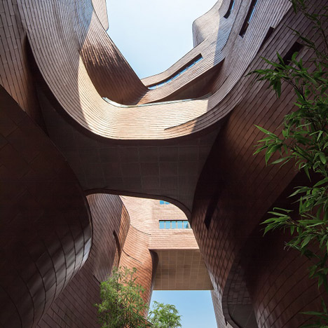 Aedas creates cavernous hollow inside Xi’an Jiaotong-Liverpool University building