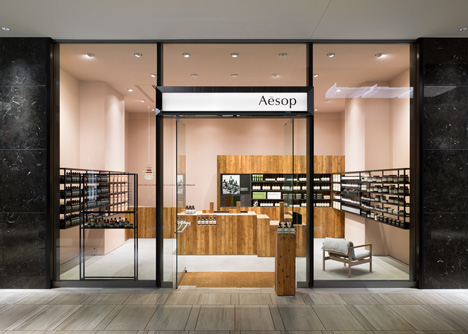 Aesop Grand Front Osaka by Torafu Architects