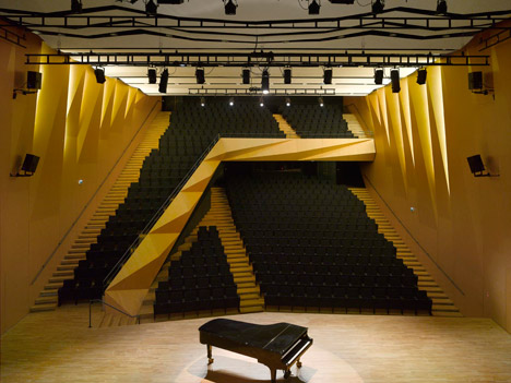 Aix en Provence Conservatory of Music by Kengo Kuma