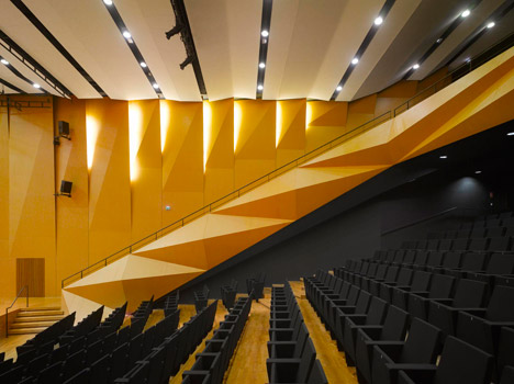 Aix en Provence Conservatory of Music by Kengo Kuma