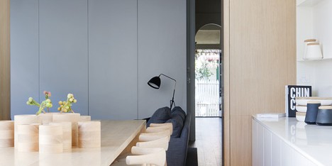 Studio Four uses pale oak to brighten up Alfred Street Residence in Melbourne