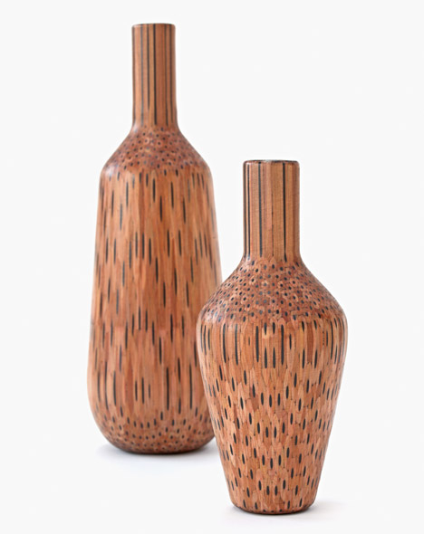 Amalgamated vases by Tuomas Markunpoika