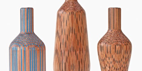 Amalgamated vases by Tuomas Markunpoika