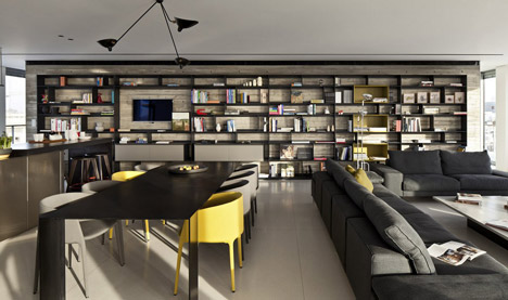 Antokolsky penthouse by Pitsou Kedem
