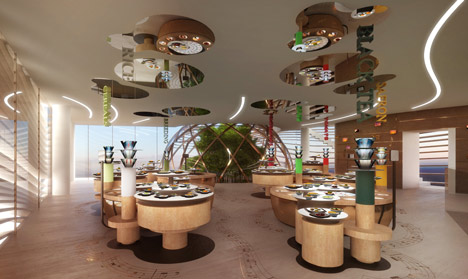 Azerbaijan's Milan Expo pavilion by Simmetrico Network, Arassociati and AG&P