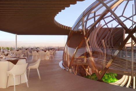 Azerbaijan's Milan Expo pavilion by Simmetrico Network, Arassociati and AG&P