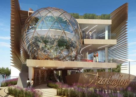Azerbaijan's Milan Expo pavilion by Simmetrico Network, Arassociati and AG&P