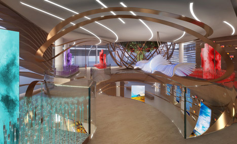 Azerbaijan's Milan Expo pavilion by Simmetrico Network, Arassociati and AG&P