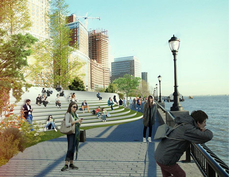 BIG rebuild by design competition Lower Manhattan