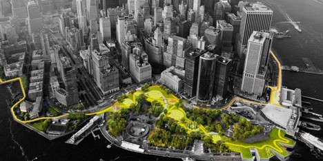 BIG rebuild by design competition Lower Manhattan