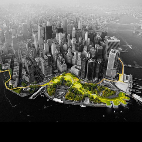 BIG rebuild by design competition Lower Manhattan
