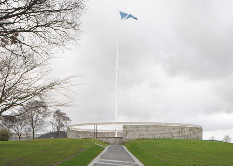 Bannockburn Battlefield Visitor Centre Stirling by Reiach and Hall Architects
