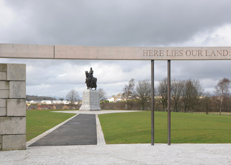 Bannockburn Battlefield Visitor Centre Stirling by Reiach and Hall Architects