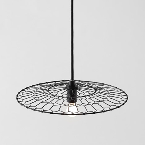 Basket lamp by Nendo for Kanaami-Tsuji