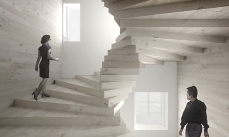 Bjarke Ingels unveils spiralling museum for Swiss watchmaker