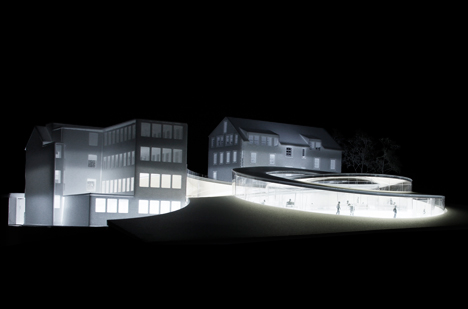 Bjarke Ingels unveils spiralling museum for Swiss watchmaker