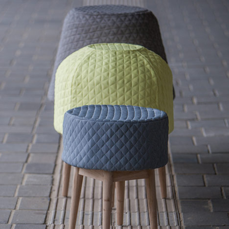 Bounce stools by Veronique Baer