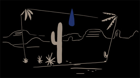 Daniela Sherer animated music video for Tom Rosenthal