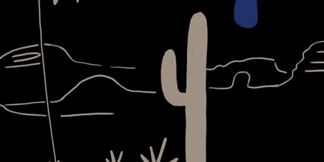 Daniela Sherer animated music video for Tom Rosenthal