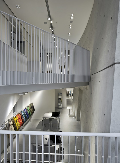 Duvetica Milan store by Tadao Ando