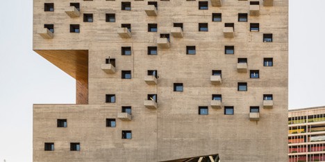 Economics and Business Faculty, Diego Portales University by Duque Motta & AA