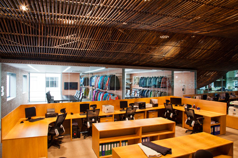Factory Office Renovation by Vo Trong Nghia