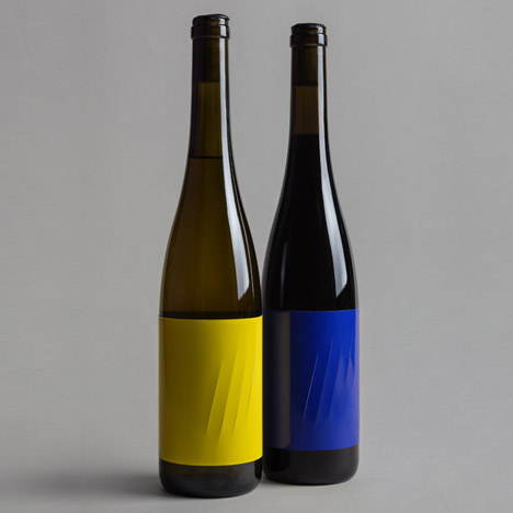 Feroz wine label by Franziska Studio