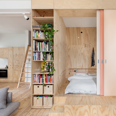 Flinders Lane Apartment by Clare Cousins Architects