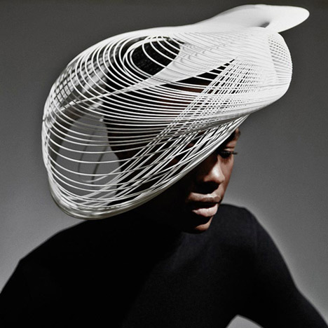 Gabriela Ligenza launches 3D printed hats for Ascot