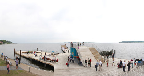 Harbour Bath in Faaborg by JDS Architects and Urban Agency