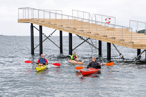 Harbour Bath in Faaborg by JDS Architects and Urban Agency
