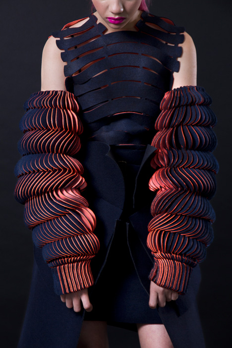 Katherine Roberts-Wood Royal College of Art graduate fashion collection 2014