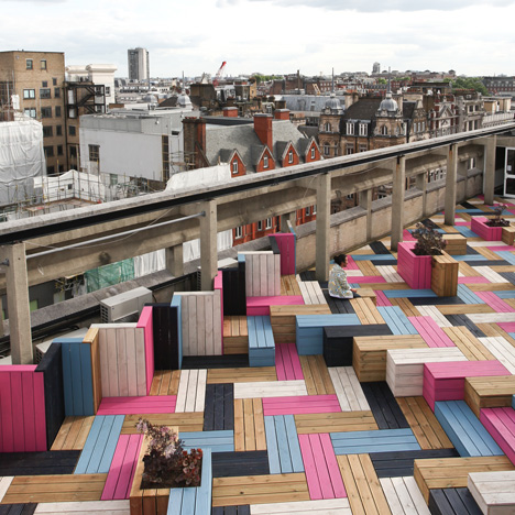 LCF Rooftop by Studio Weave